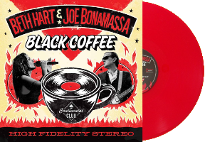 Beth Hart & Joe Bonamassa - 2018 Black Coffee - Rd vinyl LP/Download - 159 kr.